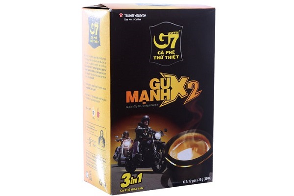 قهوة سريعة التحضير G7 قوية X2