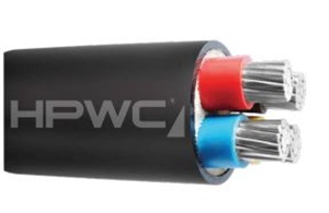 كابل الطاقة غير المدرع HPWC ، موصل من الألومنيوم